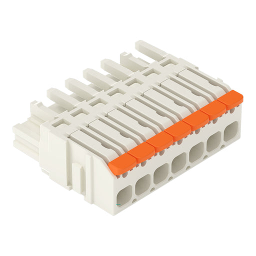 WAGO - Kabelsteckverbinder für Leiterplattensteckverbinder 1-Leiter-Federleiste 2721-1107/326-9037 − 50 Stück
