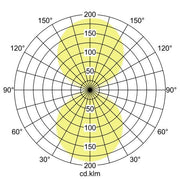 Brumberg Leuchten - Decken-/Wandleuchte LED-Wandleuchte 10046253 10,8W 230V ww alu