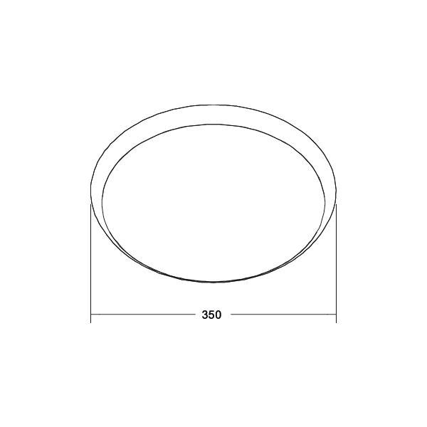 Brumberg Leuchten - Mechanisches Zubehör/Ersatzteile für Leuchten Abdeckring 81129690 silber