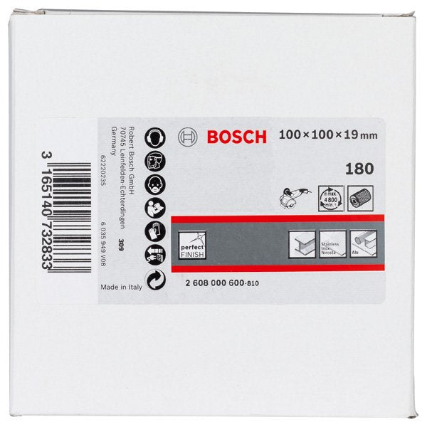 Bosch - Trenn-/Schleifscheibe Lamellenschleifwalze, 19 2608000600 mm, K 180, 100 mm