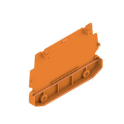 Weidmüller - Elektronik-Leergehäuse Abschlussplatte IP20 PA66 AP 110 D OR verbauter Zustand − 10 Stück