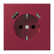 Jung - Steckdose SCHUKO Steckdose LC 1520-15 CA 255 le rubis (4320M)