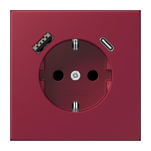 Jung - Steckdose SCHUKO Steckdose LC 1520-15 CA 255 le rubis (4320M)