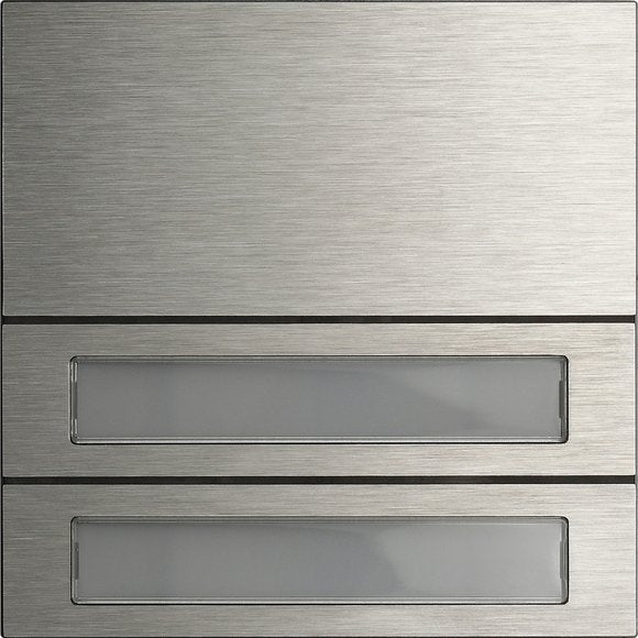 Gira - Funktionsmodul für Türkommunikation Ruftastenmodul 2-f. 5532914 edelstahl V4A