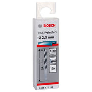 Bosch - Bohrer Metallspiralbohrer HSS 2608577195 PointTeQ DIN 338 2,7