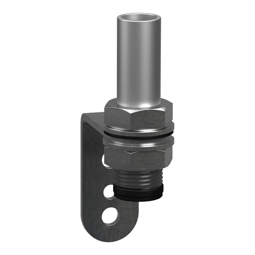 Schneider Electric - Signalsäulenelement, Fuß mit Rohr L-Winkel Mit Rohr 100Mm XVZ100T Xvb7/Xv4/Xv6