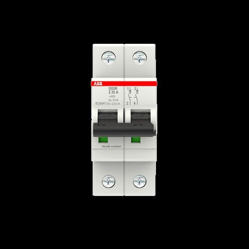 ABB Stotz S&J - Leitungsschutzschalter Sicherungsautomat S202M-Z25 10 kA, 25 A, 2P