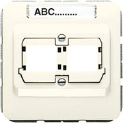 Jung - Einsatz/Abdeckung für Kommunikationstechnik Abdeckung Schriftfeld ws 569-21 ACS für Mod.Jack vollges