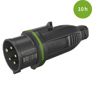 Walther Werke - CEE-Stecker (IEC 60309) CEE NEO Stecker FW210510CC 16A 5P 10h IP54 − 5 Stück