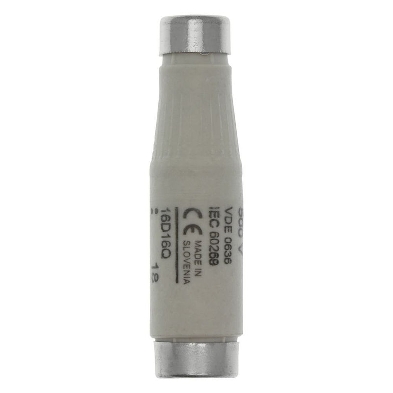 Eaton - D-Sicherungseinsatz Sicherungseinsatz FUSE 16A D#16D16Q 16A AC 500V 50kA − 10 Stück