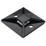 HellermannTyton - Befestigungssockel und -element für Kabelbinder Befestigungssockel MB5A-151-28602 Schwarz 100 St ME − 100 Stück