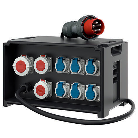 Mennekes - CEE-Steckdosen-Kombination (IEC 60309) Steckdosen-Kombination 9500719 AMAXX, IP 67