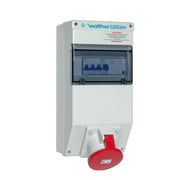 Walther Werke - CEE-Steckdosen-Kombination (IEC 60309) Steckdosekombination 6982111 Kunststoff, 63A