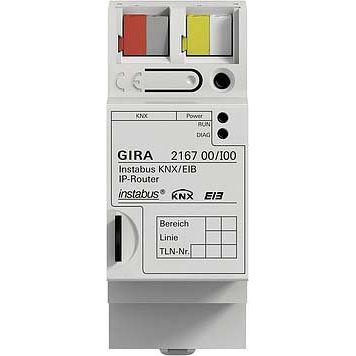Gira - Bussystem-Datenschnittstelle IP-Router 216700 KNX/EIB REG