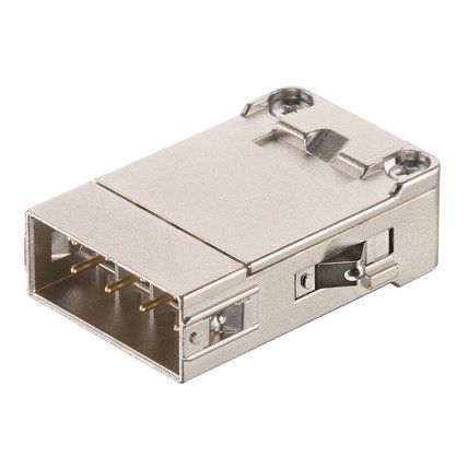 Harting - Kontakteinsatz für Rechtecksteckverbinder Crimpanschluss Stift 5A 09140083035 Kontakte: 8+Schirm