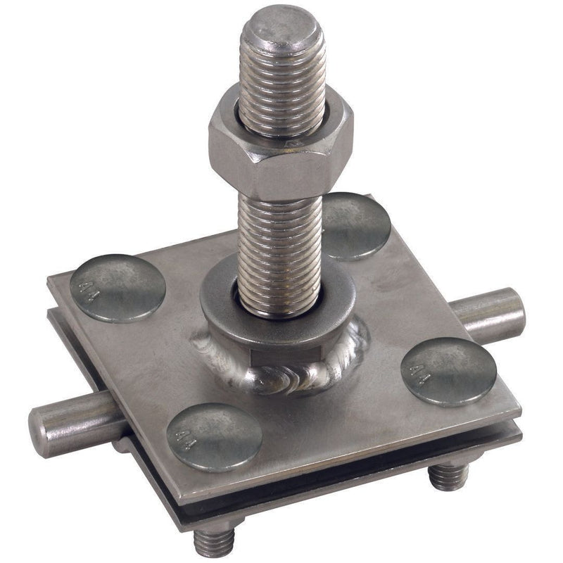 DEHN - Anschlussklemme für Blitzschutz Anschlussklemme AK710FL40GBM16X65V4A