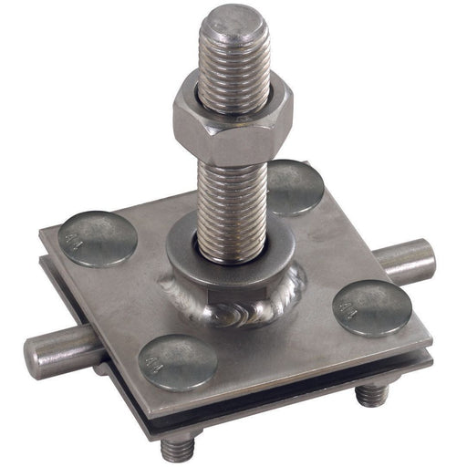 DEHN - Anschlussklemme für Blitzschutz Anschlussklemme AK710FL40GBM16X65V4A