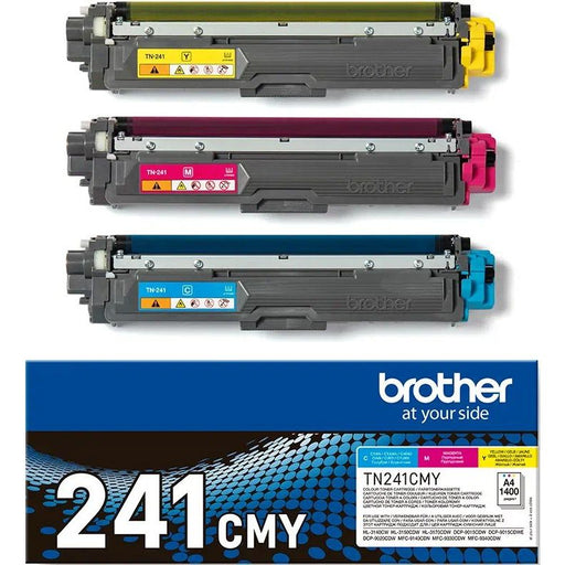 Brother - Verbrauchsmaterial für Telefax/Drucker/MFC Multipack 3-Farben TN-241CMY