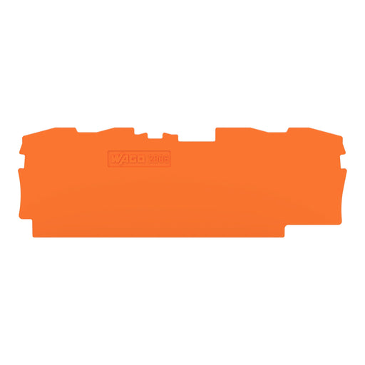 WAGO - Abschluss- und Zwischenplatte für Reihenklemme Abschluss- u. Zwischenpl. 2006-1492 1mm dick − 25 Stück