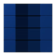 Jung - Abdeckung/Bedienelement für Installationsschalterprogramme Tastensatz 4fach LC 504 TSA 261 bleu outremer fonce