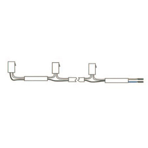Scharnberger+Hasenbein - Elektrisches Zubehör/Ersatzteile für Leuchten Anschlußleitung 53882 2x0,75qmm 3x50cm ws