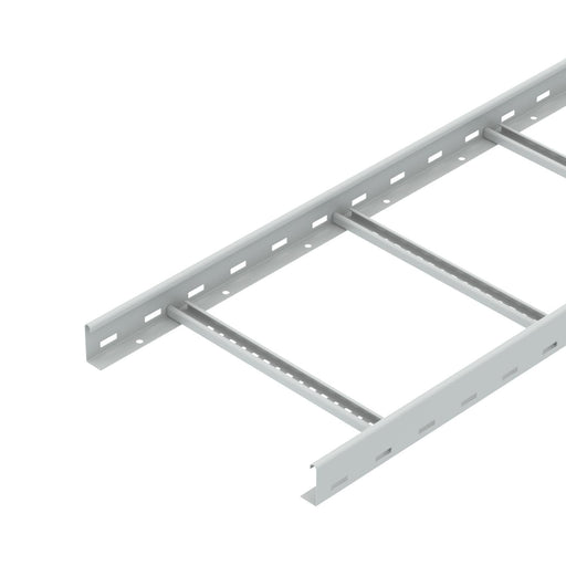 OBO Bettermann - Kabelleiter LG 640VS6FSK LGR gelocht,m.VS-Sprosse − 6 Meter