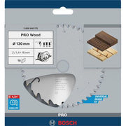 Bosch - Kreissägeblatt PRO Wood Kreissägeblatt, 2608640775 130 x 2 x 16 mm, Z18