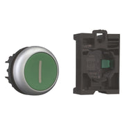 Eaton - Drucktaster, Komplettgerät Drucktaster M22-D-G-X1/K10 1S,flach,gn,Front