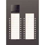 TCS Tür Control - Türstation für Türkommunikation PES PRO Audio Außenstat. ASU600440-0017 40T/2 UP R7016