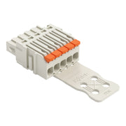 WAGO - Kabelsteckverbinder für Leiterplattensteckverbinder 1-Leiter-Federleiste 27341105327000300000 PushinCAGECLAMP,lgr − 50 Stück