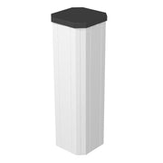 OBO Bettermann - Installationssäule Installationshalbsäule ISSHS4 61OT3RW m. Systemöffnung 80