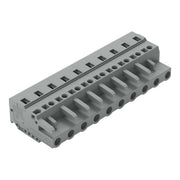 WAGO - Kabelsteckverbinder für Leiterplattensteckverbinder 1-Leiter-Federleiste 231-210/026-000 CAGECLAMP,2,5 mm²,gr − 25 Stück