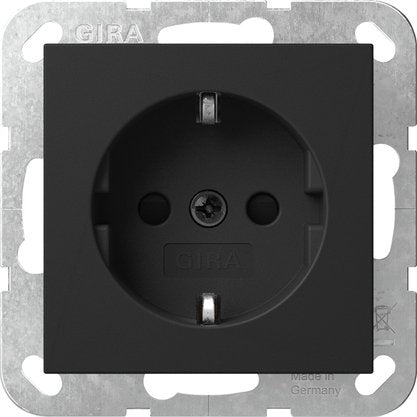 Gira - Steckdose SH 4183005 Schwarz