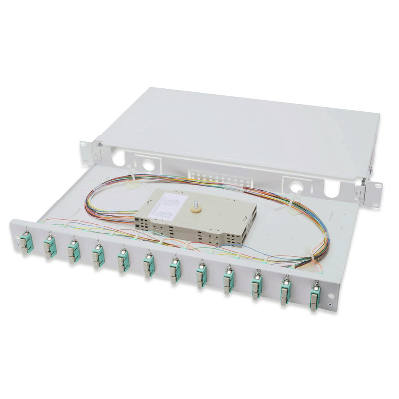 DIGITUS - Patchpanel LWL LWL-Spleißbox DN-96321/3 12xSC OM3