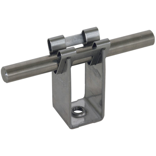 DEHN - Leitungshalter für Blitzschutz Leitungshalter NIRO LH DG 8 H32 IGM6 V2A f. Rd 8mm H 32mm