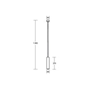 Brumberg Leuchten - Decken-/Wandleuchte Pendelleuchte 1x GU10 57404170