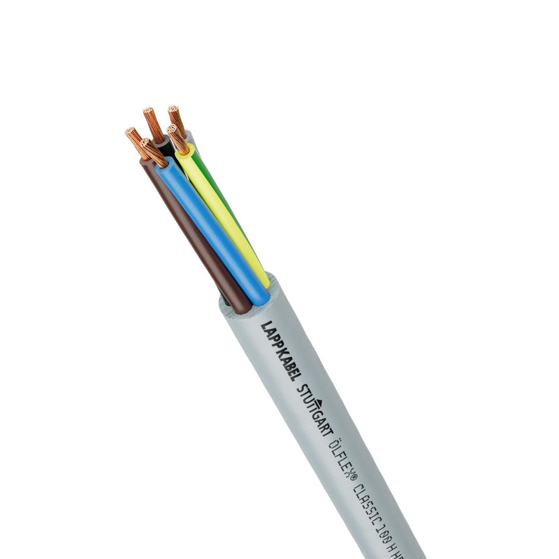 Lapp Kabel&Leitung - Energiekabel < 1 kV, für ortsveränderlichen Einsatz ÖLFLEX CLASSIC 100 H 2X2,5 0014156/1000 − 1000 Meter