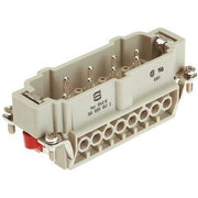 Harting - Kontakteinsatz für Rechtecksteckverbinder Stifteinsatz 09340062601 HAN 6 HVE-STI-S