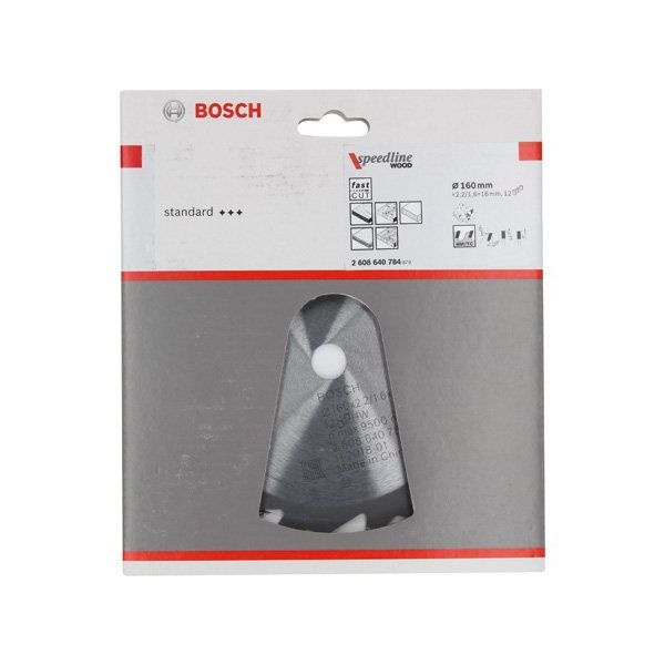 Bosch - Kreissägeblatt PRO Wood Kreissägeblatt, 2608640784 160 x 2,2 x 16 mm