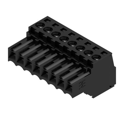 Weidmüller - Kabelsteckverbinder für Leiterplattensteckverbinder LP Verbinder Raster 3.5 BL 3.5/8 SN SW − 66 Stück
