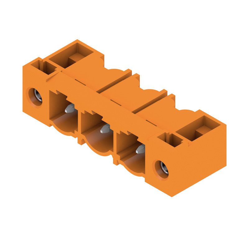 Weidmüller - Leiterplattensteckverbinder Verbinder 7.62mm SL 7.62HP#1026820000 − 54 Stück