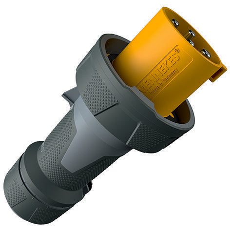 Mennekes - CEE-Stecker (IEC 60309) Stecker PowerTOP 13217 125A,4p,4h,110V,Xtra