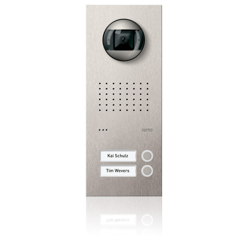 Ritto - Türstation für Türkommunikation Türstation Pur Edelstahl RGE1815225 Acero Video, 2WE