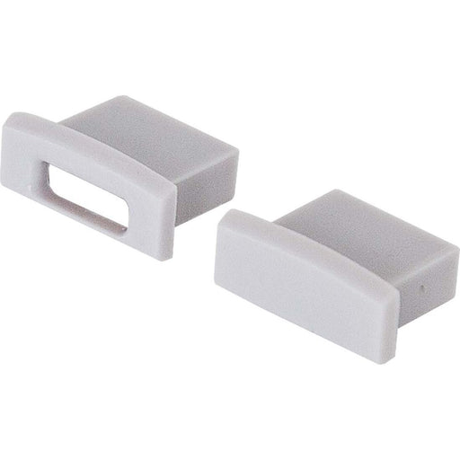 EVN Lichttechnik - Mechanisches Zubehör/Ersatzteile für Leuchten Kunststoff-Endkappen Flat1PAK-Set f.APFLAT1AM200 2St