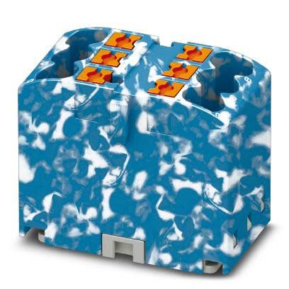 Phoenix Contact - Durchgangs-Reihenklemme Verteilerblock PTFIX 6X2,5 BUWH − 10 Stück