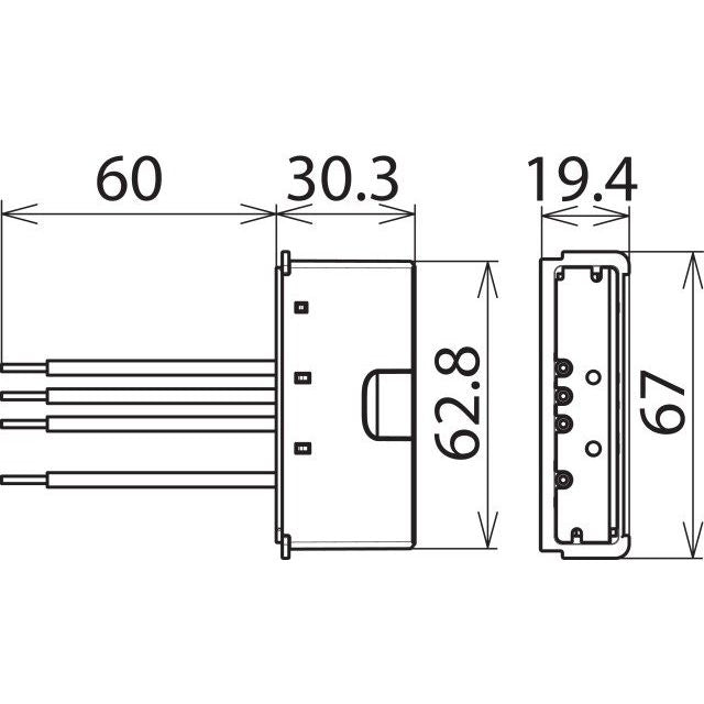 DEHN - Überspannungsableiter für Energietechnik/Stromversorgung Überspannungsableiter DCOR L 2P 275 SO LTG Typ 2 DEHNcord, 2-p