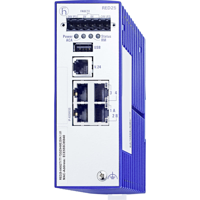 Hirschmann INET - Netzwerk Switch Ind.Ethernet Switch RED25-4TX Redundanzbox − 1 Stück