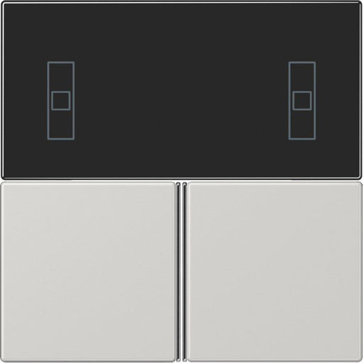 Jung - Abdeckung/Bedienelement für Installationsschalterprogramme Tastensatz lgr LS 4093 TSA LG komplett − 1 Stück