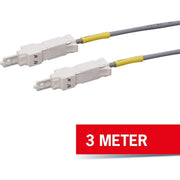 CobiNet - Fernmeldeleisten-Stecker Verbindungsschnur 117116 2/2, 4-polig