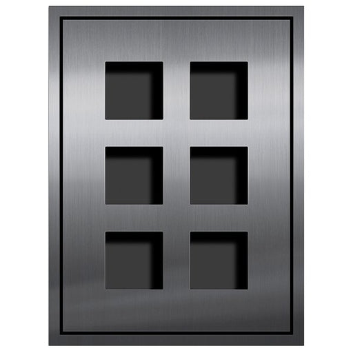 TCS Tür Control - Montageelement für Türstation Inputzmontageset ZAU2069-0030 2x3 AMI-Modul, 1-sp